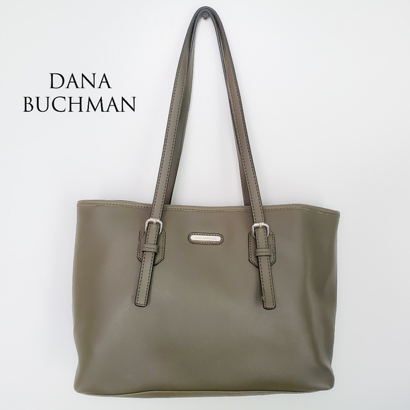 Dana Buchman Handbags - Dana Buchman Tote - Olive Green